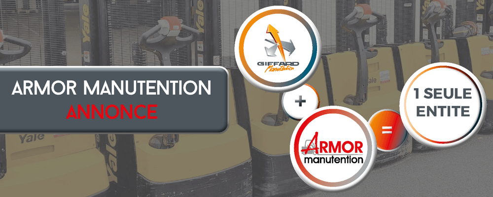 Armor Manutention s'associe avec Giffard Manutention